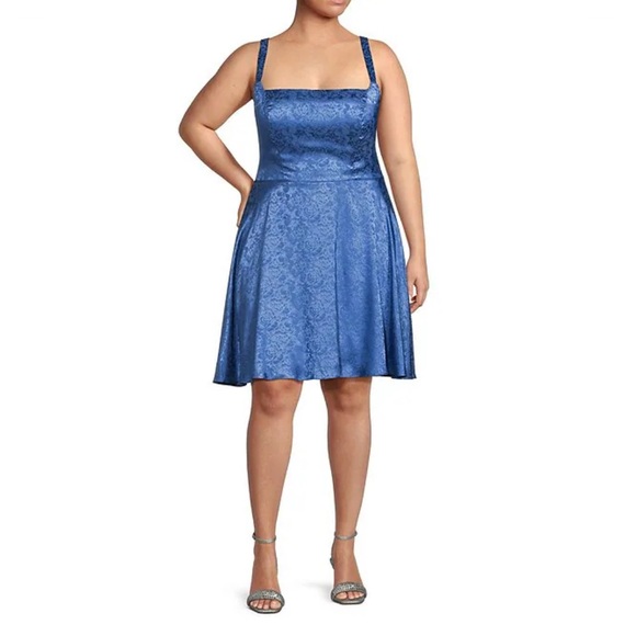 B Darlin Dresses & Skirts - New! NElegant Blue Sleeveless Dress NWT